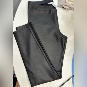 Never Worn Lauren Conrad Black Faux Leather Leggings